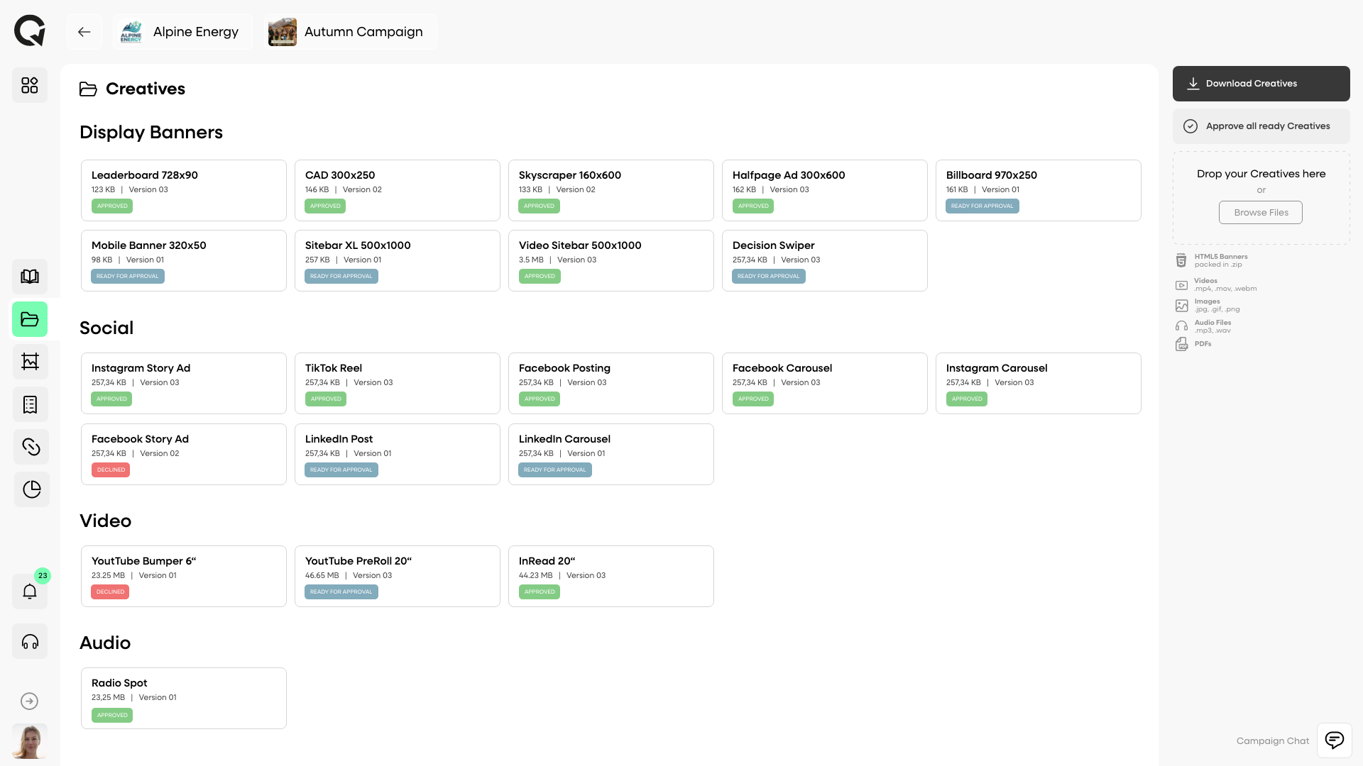 Advox Creative Overview