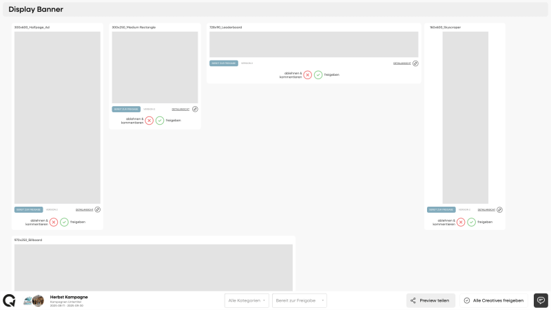 Freigabe Shared Preview